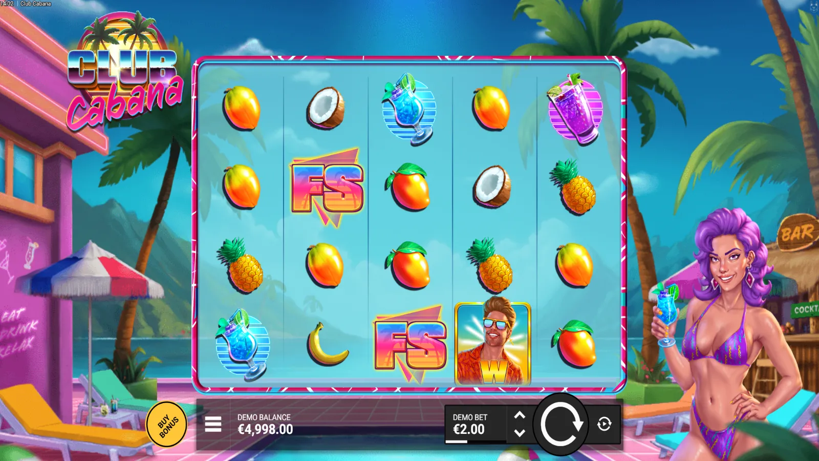 Club Cabana Demo GamePlay