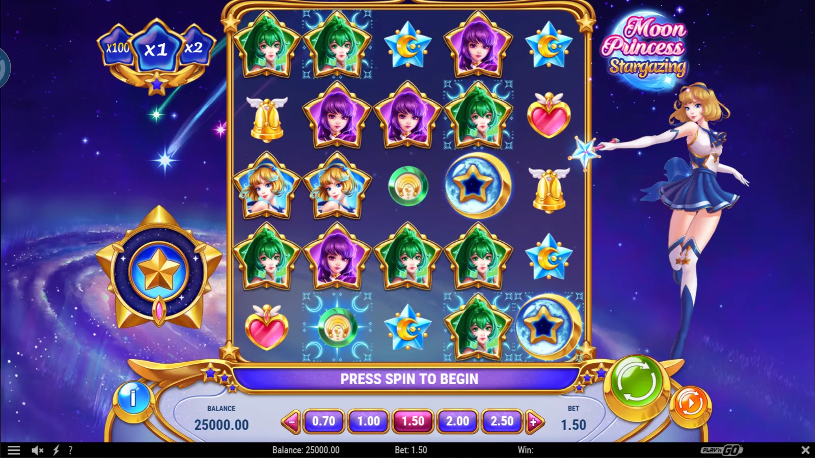 Moon Princess Stargazing Demo GamePlay