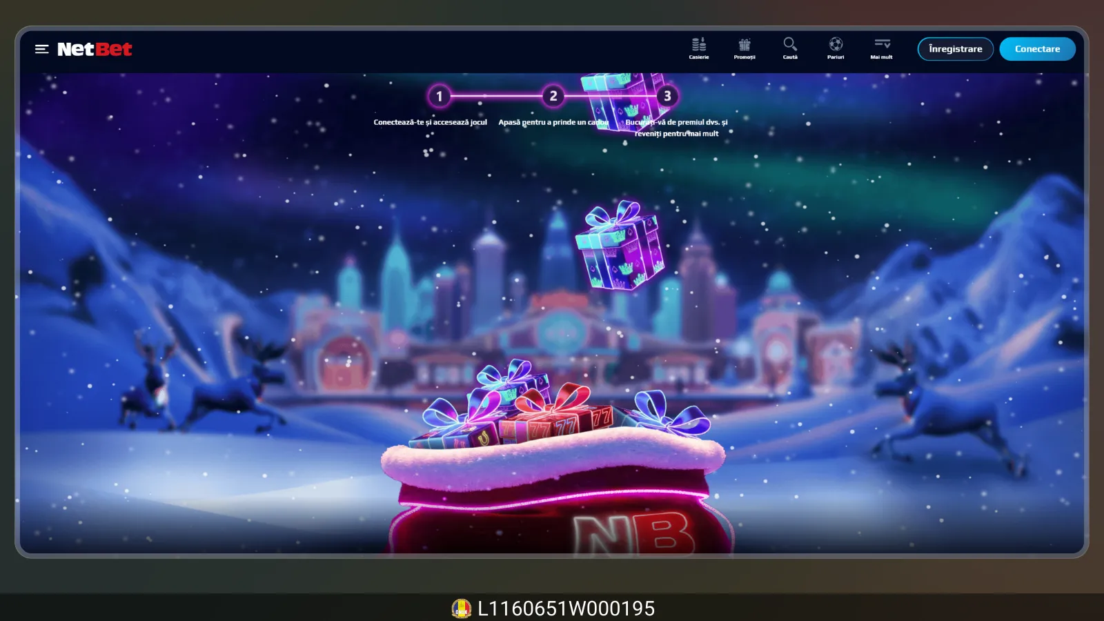 NetBet Casino bonus de 1 Decembrie 2025