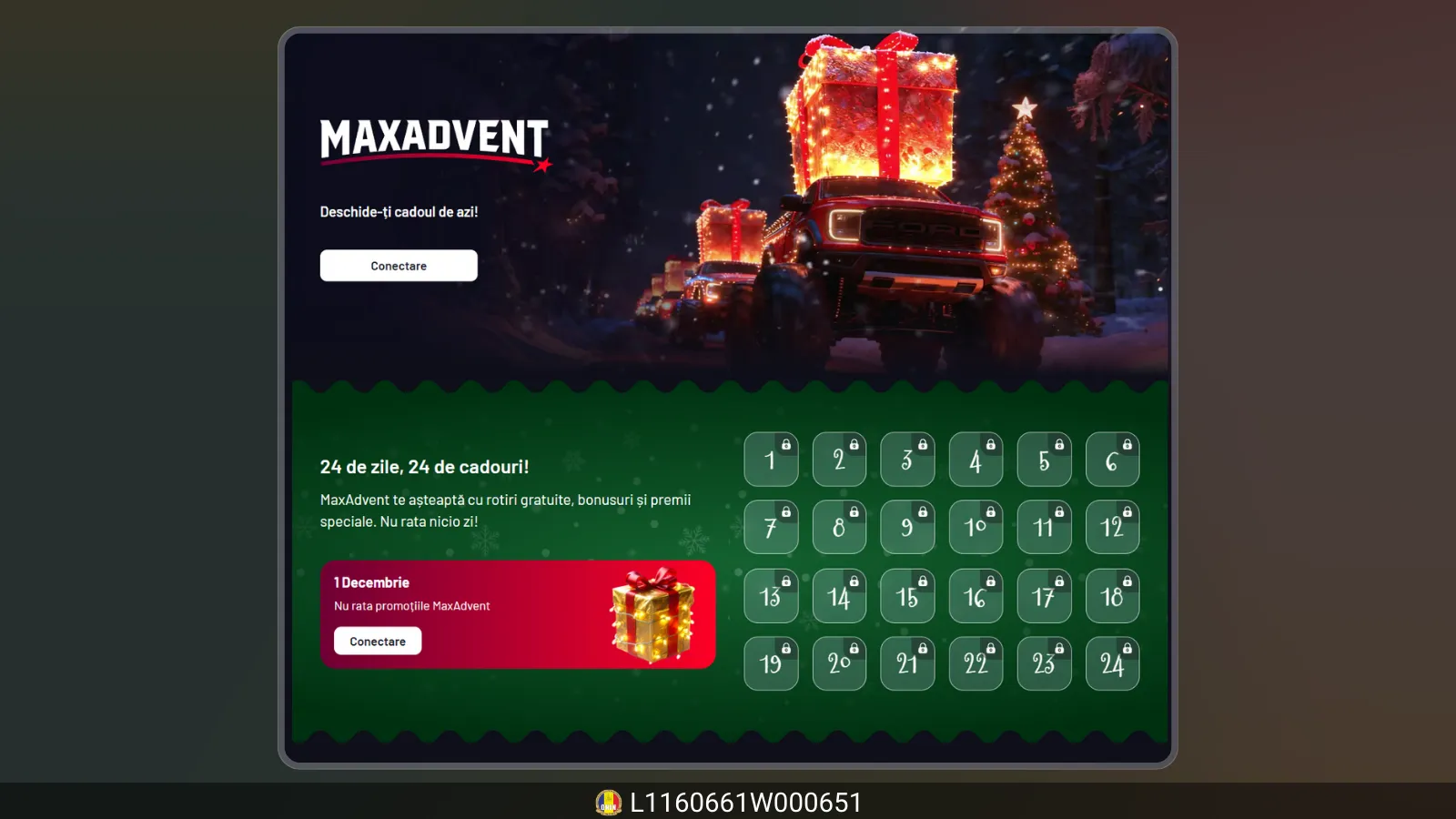 Promoții casino 1 Decembrie 2025 la Maxbet