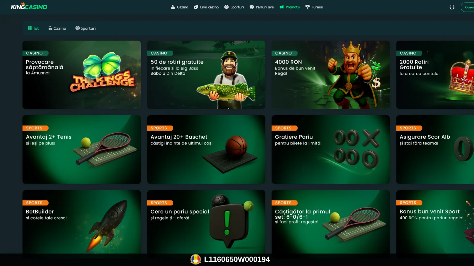 King Casino Bonusuri