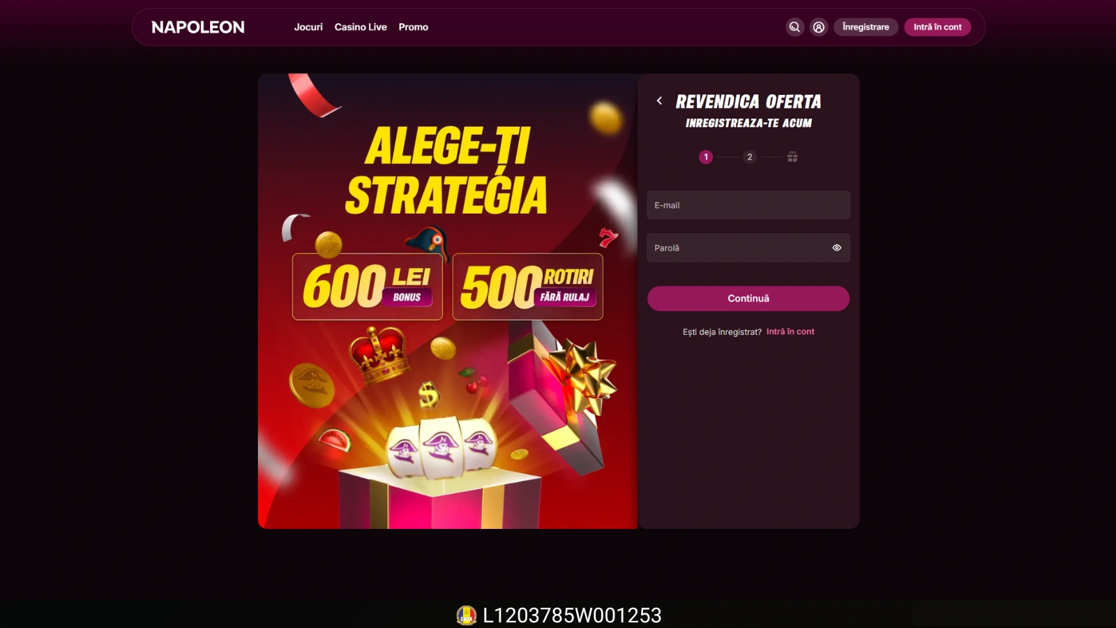 Napoleon Games Casino Păreri Inregistrare