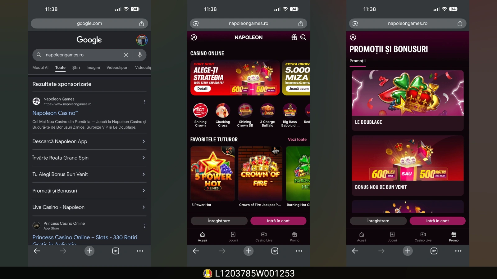 Napoleon Games Casino Păreri Inregistrare Pe Mobil